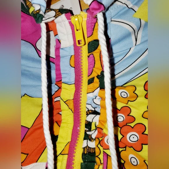 Peace Of Cake Colorful Kids Hoodie NWT Size: 4-6X - Picture 5 of 7